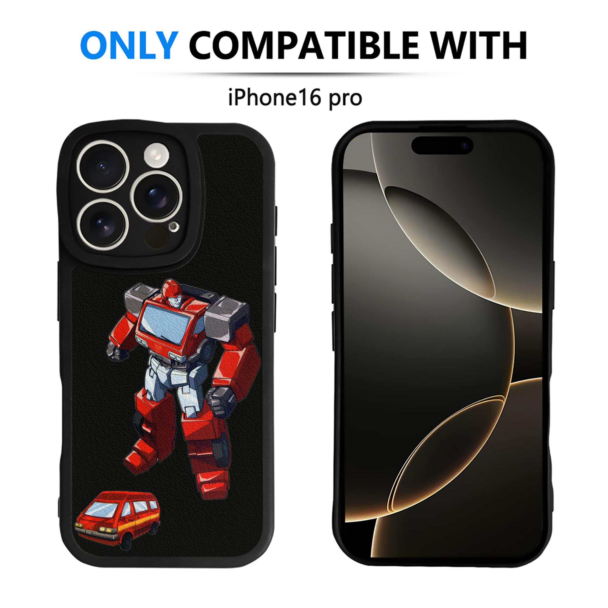 （画像用）  【iPhone 16シリーズ対応】シリコンスマホケース（レザー調） 材質：シリコン